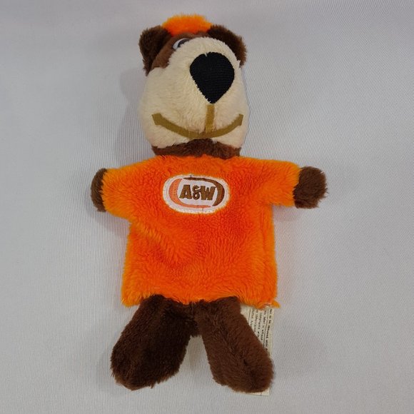 A&W Root Bear Vintage 12" Plush Hand Puppet - Picture 1 of 1